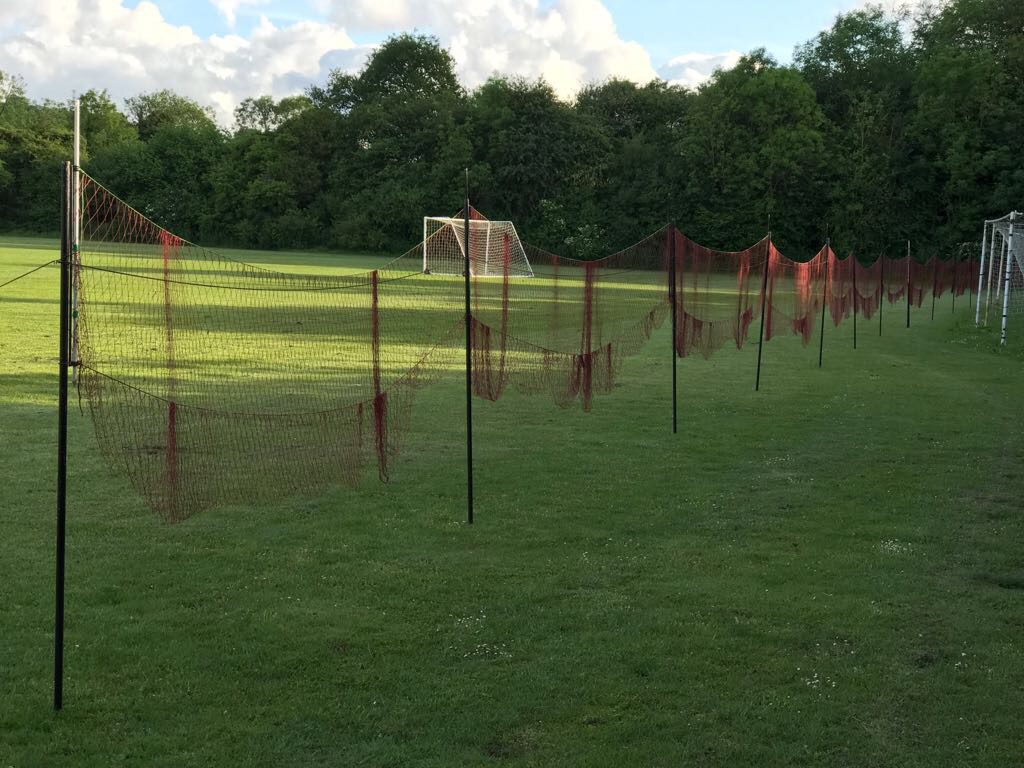 Wildlife control drop nets